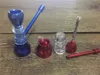 draagbare waterfilterpijp plastic aluminium metaal acryl buis sigaretten tabak mini shisha waterpijp rokende pijp