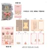 Kawaii Lose-blatt Notebook 6 Löcher Bindemittel Japanischen Stil Nette Spitze Tuch Abdeckung Mädchen Herz Tagebuch Handbuch Büro Schreibwaren