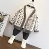 Kinderen Designer Design Cartoon schapen Cardigan Baby Boy Girl Sweaters gebreide Jumper Children Coat B101