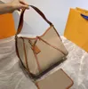 Bolsos de mujer Bolso de diseñador Bolso de hombro Cubo de alta calidad Cadena Cartera cruzada Cremallera Monedero de gran capacidad Monedero cruzado Monedero de moda Compuesto 2 piezas Totes