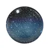 Disposable Flatware 53Pcs/set Galaxy Party Tableware Starry Night Sky Paper Plate Cup Tablecloth Kids Outer Space Birthday Decor Supplies 230216