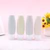 Storage Bottles 4Pcs 90ML Silicone Refillable Bottle Empty Travel Portable Packing Press For Lotion Shampoo Cosmetic Squeeze Containers