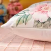 عيد الفصح Bunny Pillow Case Easter Egge Throw Case Printing Flower Flower Cover Covers Home Car Office Pladcases Fundas de Almohada Para Oficina de Coche