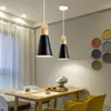 Suspension Lampes Moderne En Bois Plafond Suspension Lustre Cuisine Luminaire Éclairage LED Suspension PA0010Pendant