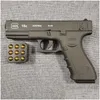 Gun Toys New Toy Colt Matic Shell Ejection Pistol Laser Versione per annunci Bambini Giochi all'aperto Drop Delivery Regali Modello Dherc