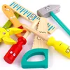 أدوات ورشة عمل أدوات الخشبية تظاهر اللعب مجموعة Montessori الأطفال للأولاد صامدة تفكيك المسمار التجميع محاكاة الإصلاح أداة النجار 230216