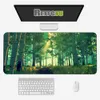 Mouse Pads Wrist Rests Deep Forest Firewatch Laptop Gamer Mousepad Gaming Mouse Pad Large Locking Edge Keyboard 70x30 cm Deak Mat for Cs Go LOL T230215
