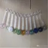 Coloured Bubble New Type Ring Glass Direct Burning Pot Wholesale Bongs Oil Burner Pipes Water Pipes Glass Pipe Oil Rigs Smoking