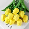 Tulip Multicolor Real Touch Artificial Flower Bouquet Fake Flower for Wedding Home Hotel Decoration Flowers Garden Decor