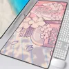 Tapis de souris Repose-poignets Grand Anime Rose Tapis de souris Gamer Mignon Kawaii XXL Tapis de souris de jeu en caoutchouc Otaku Verrouillage Bord Big Fashion Laptop Notebook Desk Mat T230215