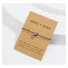 Charme Bracelets Turc Chanceux Evil Eye Pour Femmes Hommes Yeux Bleus Tressé Corde Rouge Bracelet Amitié Bijoux Drop Delivery Dhcq9