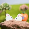 Miniature Rabbit Glowing Figurines Garden Fairy Decoration Luminous Cute Micro Landscape Accessories