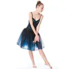 Stage Wear Midee Lace Torbard z sukienkami Tutu Kostiumów liryczna współczesna sukienka taneczna baletowa odzież taneczna