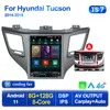 2 Din Android 11 Tesla tarzı araba DVD Radyo Ses Hyundai IX35 Tucson 3 2015-2018 Multimedya GPS 2din Carplay Stereo