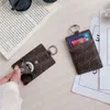 Top Fashion Designer Keychains Cases for Apple AirTag Case PU Leather Key Chain Cardholder Anti-lost Device Protective Cover Air Tag Bumper Shell Bag Accessories
