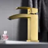 Смесители раковины для ванной комнаты водопад с мамерским золотым смеситель