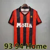 AC Retro Soccer J 1990 2000 2006 2007 2009 2010 2010 Milan Football Shirt Gullit 1988 1996 97 Milans Van Basten Kaka Inzaghi Ronaldinho Vintage Classics