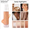 Diamond Face Body Lava Bronzers Highlighers Chest Illuminator Drops for Diamond Sparklow Drops for Dewy Foundation