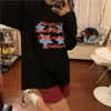 Koszulki damskie kawaii ubrania kobieta tshirts koreańska koszulka graficzna e goth y2k estetyka harajuku grunge punk tops kobiety 2023