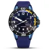 Quality Luxury Wristwatch Big Pilot Midnight Blue Dial Automatic Mens Watch 46MM Mechanical Wristwatches orologio di lusso Designe205g