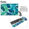 Mouse blocs de mouse Pulseira Restos de memória Memory Mouse Pad Pad Wrist Soft Teclado com tapete de suporte de repouso no pulso para o laptop ergonomic wrist Office T230215