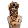 Bandanas Schal Wrap Arabischer Kopf Hals Haar Wüste Osten Kaltes Palästina Headwraps Mittlerer Turban Schal Frauen Unisex Wraps Männer