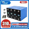 4pcs 200AH 280AH 310AH 3.2V LIFEPO4 Pil Sınıf A Döngü 6000 Şarj Edilebilir Bateria DIY 12V 24V 48V RV Otomobil Tekneleri için AB Vergiden Boş