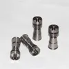 pipe per fumatori 4 in 1 Chiodo in titanio senza cupola Titanio GR2 Chiodi giunti 14mm e 18mm Bong in vetro per pipa ad acqua Tubi in vetro Universale e conveniente