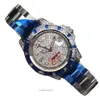 Bioceramic Planet Moon Mens الساعات كاملة الوظيفة Quarz ساعة ساعة مراقبة إلى Mercury Nylon Luxury Watch Limited Edition Master Wristwatches Zwgg
