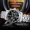 Boss Busines Watches Mens Top Brand Fashion Luxury Classic Gift Watch Black Full Steel Multifunction Clock Mens Watch 8864237p