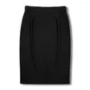 Scherma Sishion Classic Vintage Royal Blue Stretch Skirt Skirt for Women Office Lady Formale Female Slim Sexy Jupe SS0028