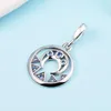 925 Sterling Silver ME Styling Moon Power Medallion Charm Bead Only Fits European Pandora Me Type Jewelry Bracelets Necklaces