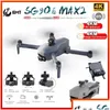 أجهزة محاكاة Sg906 Max2 Max1 بدون طيار مع كاميرا 4K ل Adts Gps Fpv بدون طيار Dron وقت طيران طويل اتبعني 3 محاور Gimbal Laser Obstacle Dhine