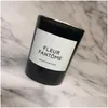 Бюровы Byredo Per Candle La Selection Selection Arting Candles Bougie Solid Pers 70gx3pieces/Set Мужчины Женщины -аромат Drop Drop Health Be Dhfxs