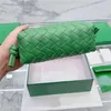 2023 Mode Virkad Jodie Väskor designer Gröna väskor lyx 5A Kvalitet vävd handväska handväska kvinna tygväska enkel axel små handväskor pärla