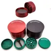 도매 저렴한 40mm/50mm/55mm/63mm/75mm/100mm 4layer Sharpstone Herbal Spice Crusher Herb Grinders 아연 합금 큰 금속 맞춤형 브랜드 흡연 담배 그라인더