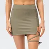 Skirts Summer Spring Mini Pencil Skirt Women Bandage Gym Tennis Sports Bodycon Fitness Workout 2023 Tight High Waist Casual