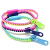 Decompression Toy Luminous Zip Bracelet Bangles Metal Zipper Rainbow Fidget Toys Kids Jewelry Gift Color Wristband Students Fashioin Dhrbh