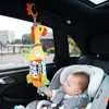 Rattles Mobiles Soft Giraffe Zebra Animal Handbells Plush Infant Baby Development Handle Toys WIth Teether Toy For born Gifts 230217