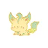 Cartoon Accessories Exquisite Cute Little Monster Metal Paint Brooch Fashion Creative Animation Surrounding Badges Childrens Gift Pi Dhpwv