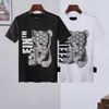 mens casual t shirt designers men s clothing black white tees short sleeve womens printed hip hop streetwear tshirts rhinestone skull men tshirts size m-3xl #shopee117