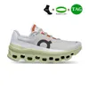 Shoes Running on Cloud Women Sneakers Clouds x 3 Cloudmonster Federer Workout and Cross Trainning White Violet Designer Sports