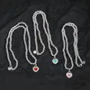 Charm Bracelets 925 Sterling Silver Heart Necklace Bracelet Light Luxury Jewelry Fashion Premium Free Delivery 230216