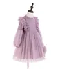 Robes De Fille Grandes Filles D'été Princesse Partie Dentelle Broderie Robe Blanche Pour Les Adolescents Fille Vêtements Pour Enfants 20211224 H1 Drop Deliver Dhjy6