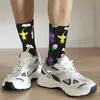 Chaussettes homme Hip Hop Vintage mignon Pikmin motif fou hommes unisexe faune Harajuku sans couture imprimé drôle nouveauté heureuse chaussette