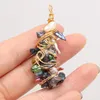Anhänger Halsketten Stil Mode Natürliche Süßwasser Perle Unregelmäßige Wicklung Für Schmuck Machen DIY Halskette Armband Zubehör