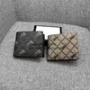 1011 2019 portafoglio corto di marca in pelle tigre pochette da uomo borsa di carta di design di lusso portafoglio qualità tasca classica 45126289W