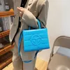 Nieuwe solide kleur eenvoudige messenger tas buitenlandse stijl T-vormige draagbare dameszak textuur Casual damesschoudertas