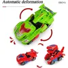Figury zabawek akcji EBOYU DINOSAUR CAR TOUS Transformabilne dinozaur samochodowe wyciągnięcie samochodu