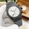 Masculino assistir todos os mostradores que trabalham quartzo timing rel￳gios de 41mm Wristwatch Montre de Luxe Leisure Wrist Watch Watch